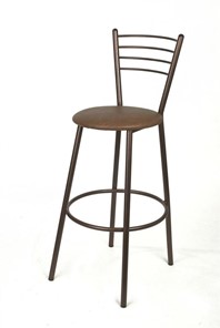 Барный стул СРП 020-04 Джокер Эмаль коричневый в Благовещенске - предосмотр